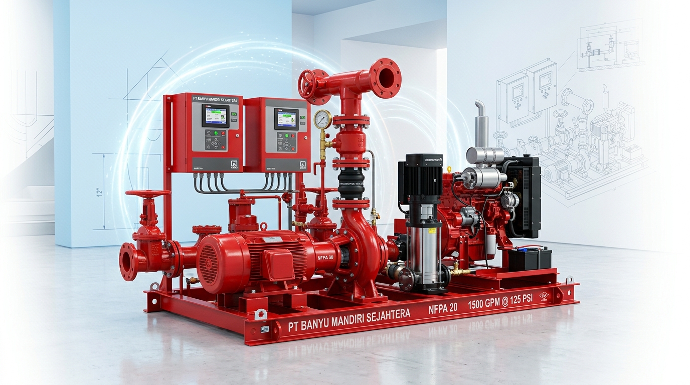 Pompa Booster dan Sistem Fire Hydrant